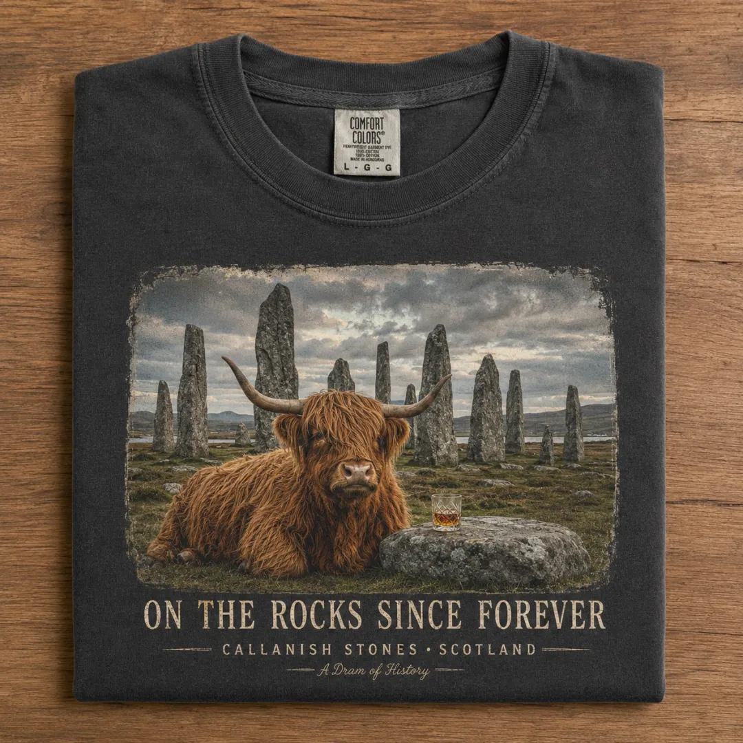 Highland Cow Scotch Tee