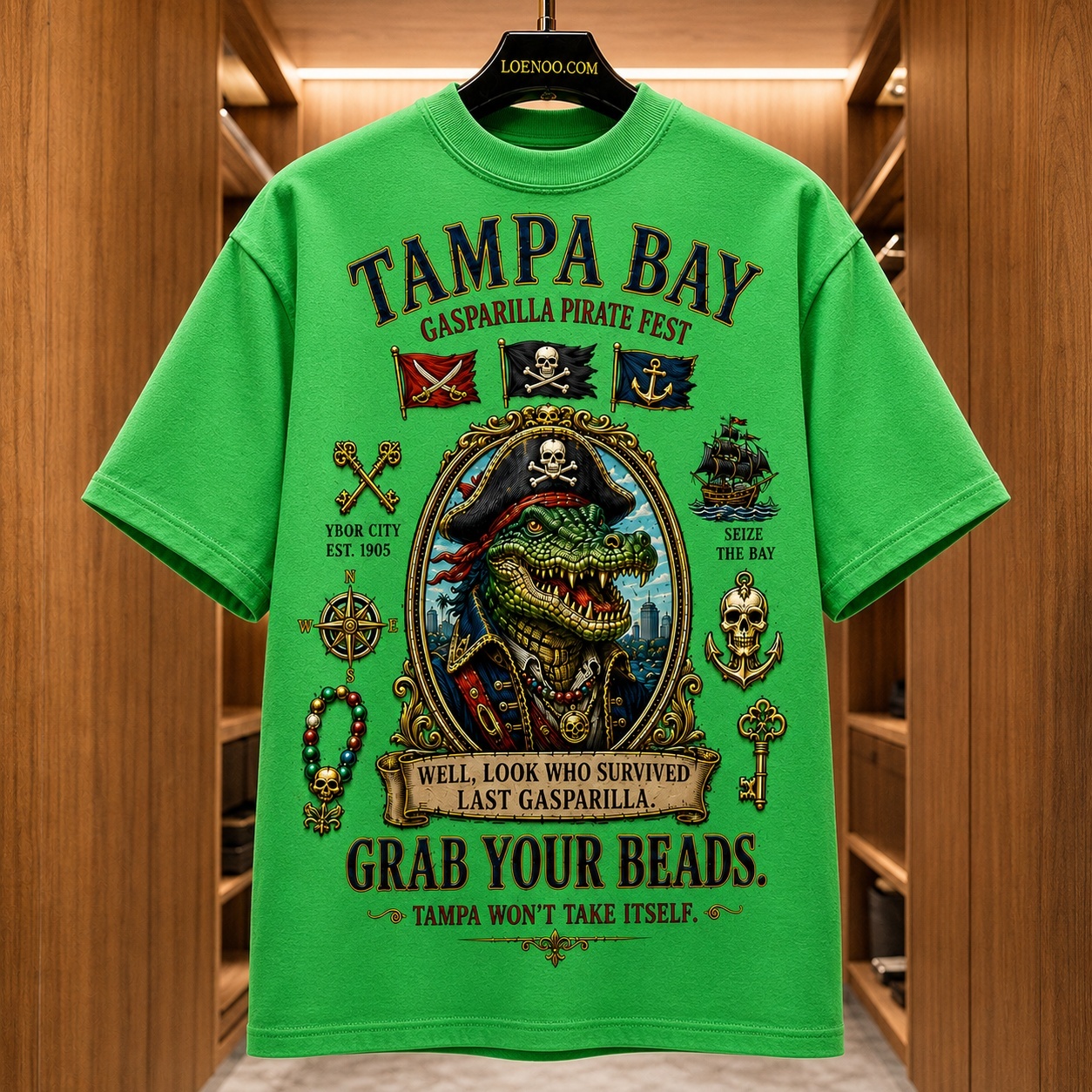 Tampa Bay Gasparilla Pirate Graphic Tee