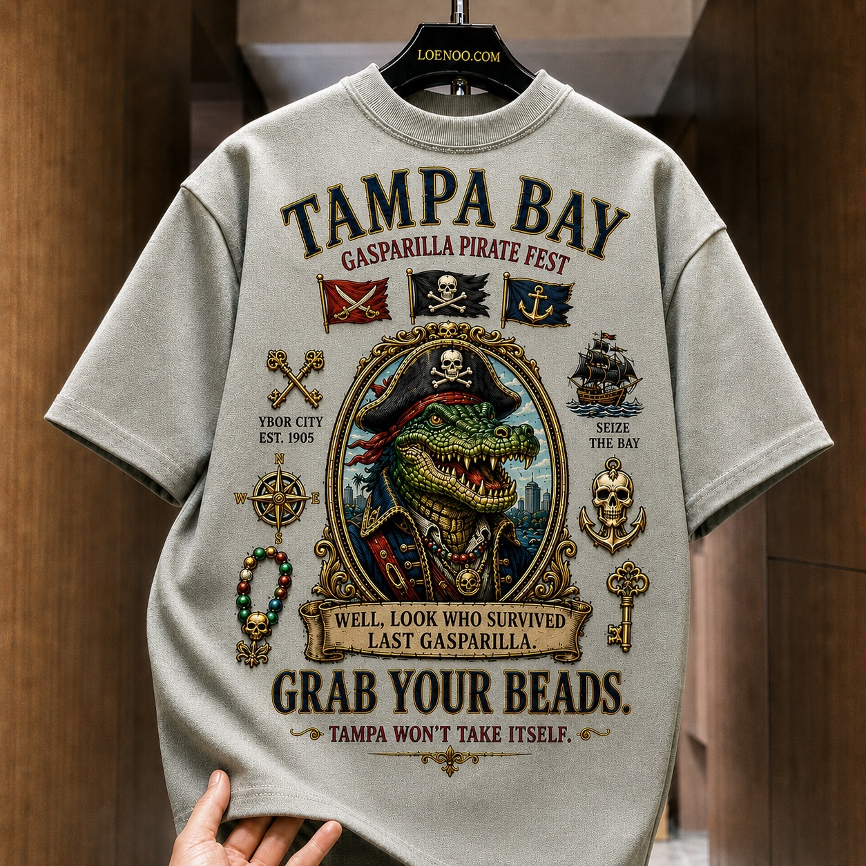 Tampa Bay Gasparilla Pirate Graphic Tee