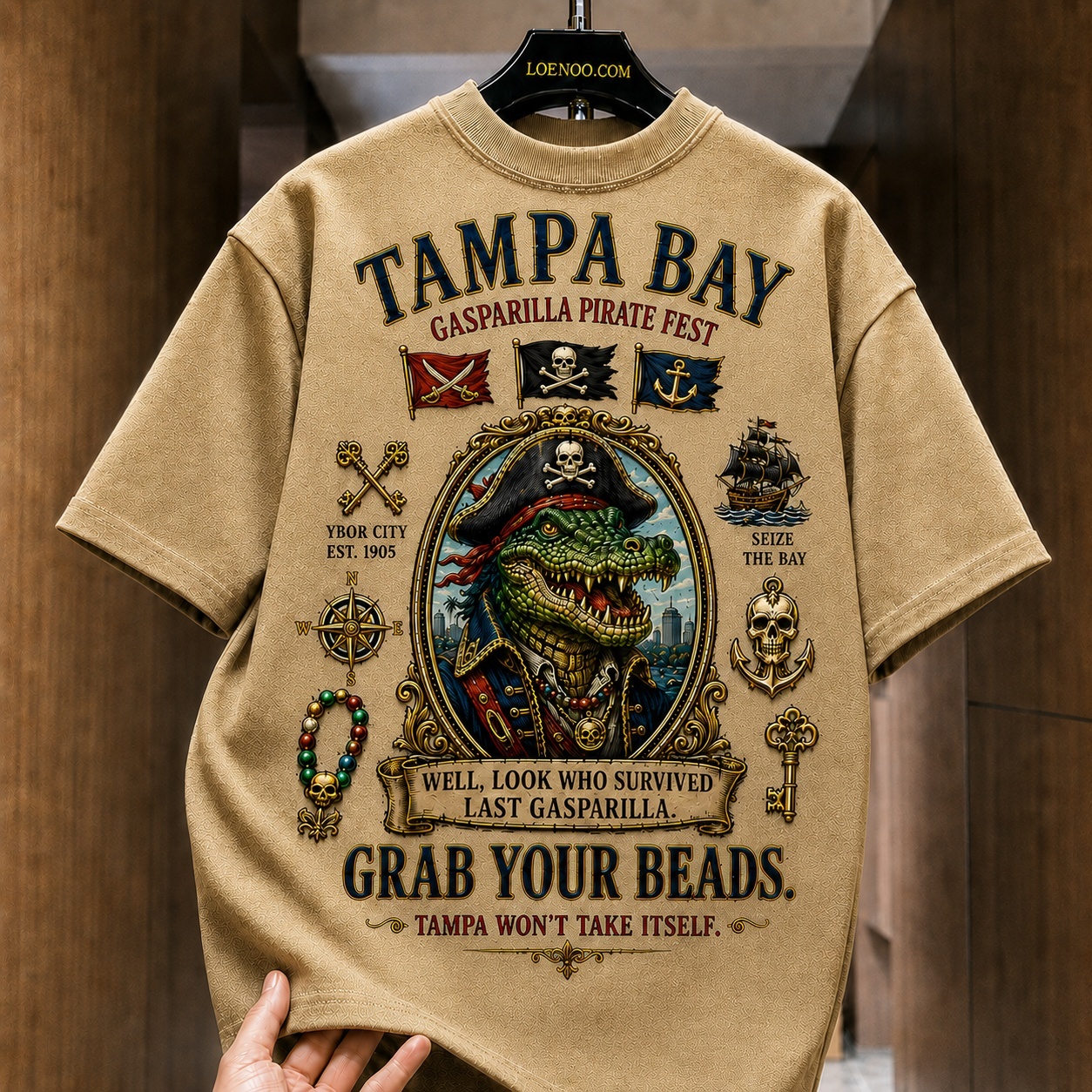 Tampa Bay Gasparilla Pirate Graphic Tee