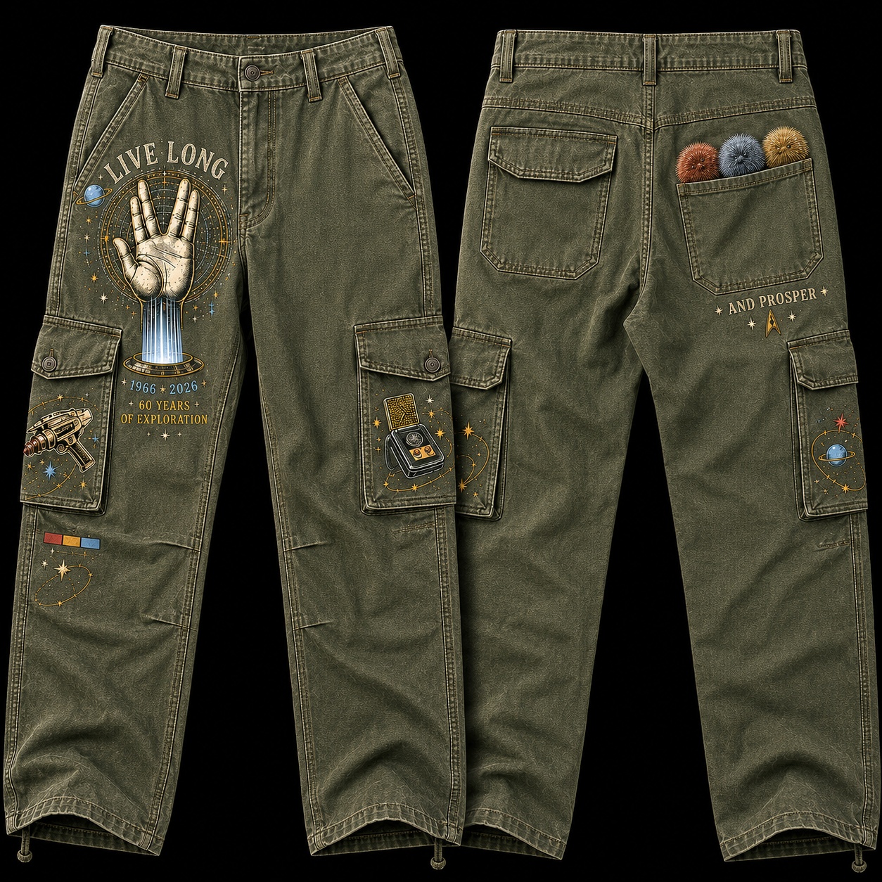 60 Years of Exploration Cargo Pants