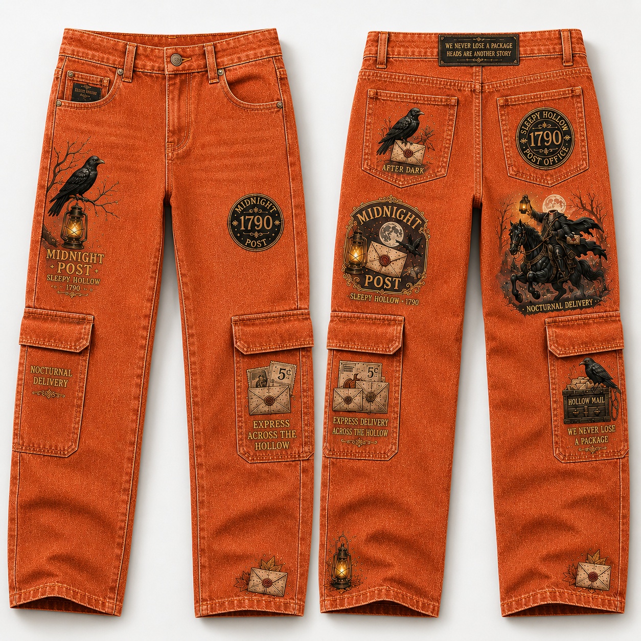 Sleepy Hollow Midnight Post Cargo Pants