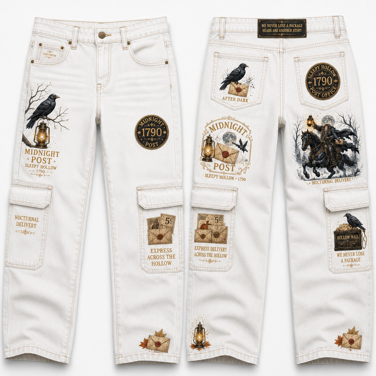 Sleepy Hollow Midnight Post Cargo Pants