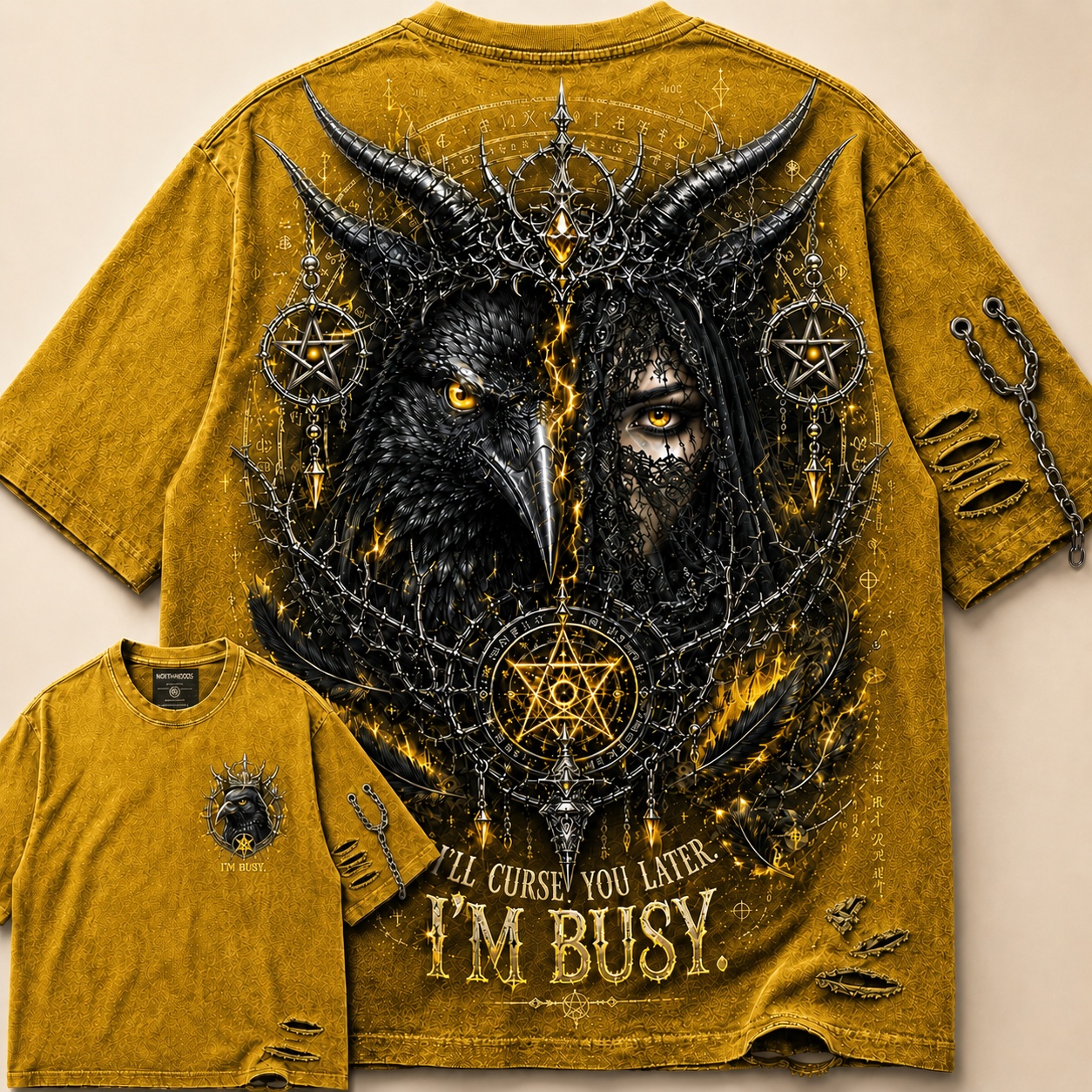 Thorn Forest Raven Tee