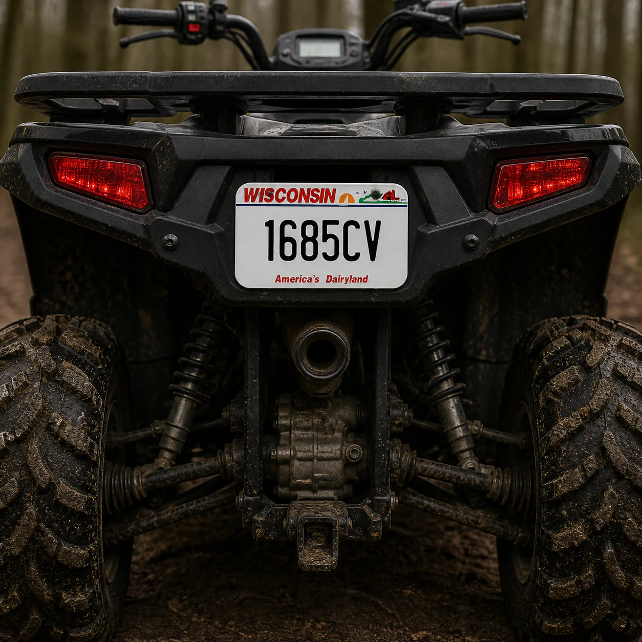 4X7 ATV, UTV, Golf Cart Plates