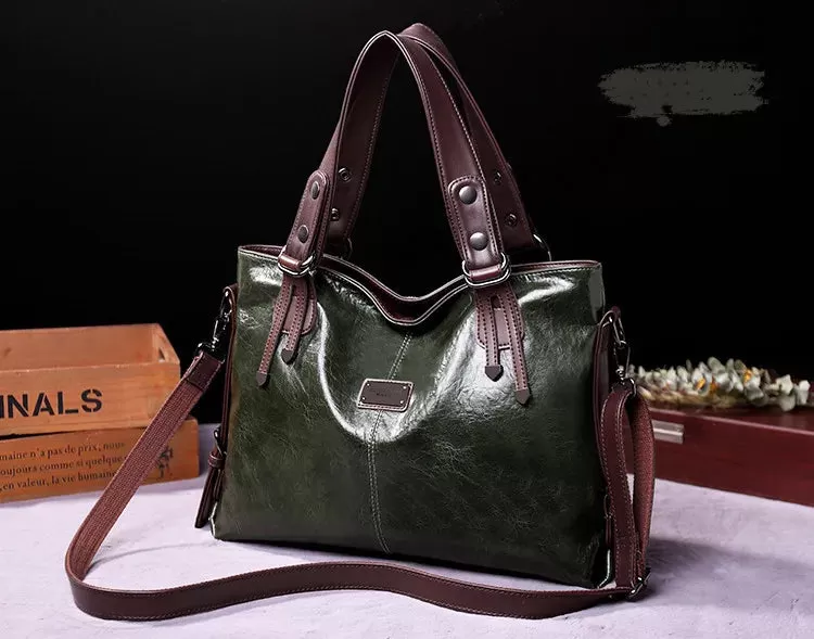 😍👜Clearance Sale🔥--Vintage Soft Leather Shoulder Bag
