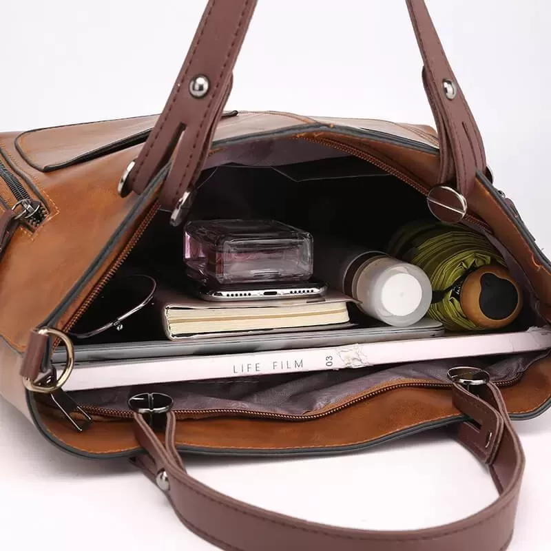 😍👜Mother's Day Clearance Sale🔥--Ladies vintage leather shoulder bag