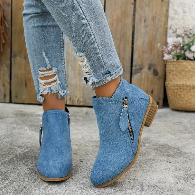 🔥💝Mother's Day Spring Sale 49% OFF--Vintage Style Fabric Ankle Boots👢