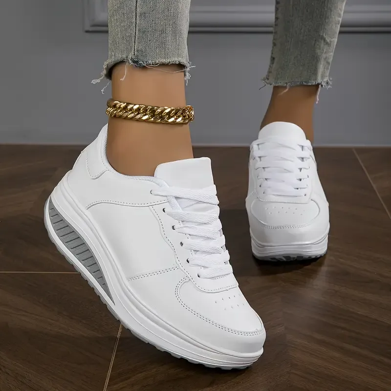 🔥Mother's Day Special💝49% OFF - Women's Casual Fashion Breathable Platform Wedge Orthopaedic Sneakers