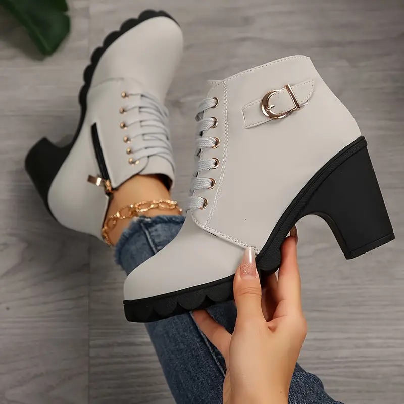 🌲LAST DAY 50% OFF--Women's Retro Chic Ankle Boots