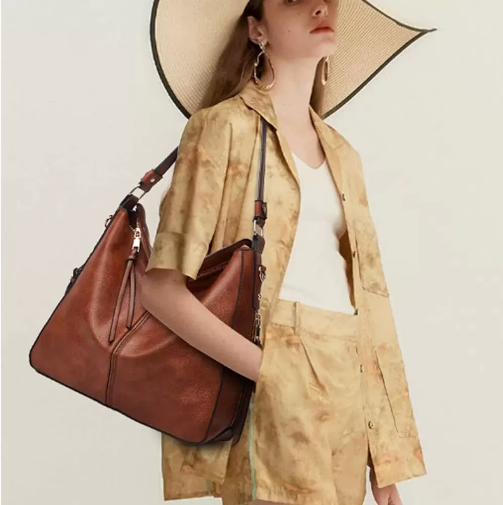 Large Leather Crossbody Bag