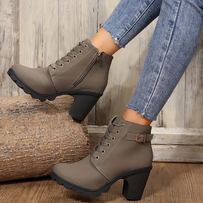🌲LAST DAY 50% OFF--Women's Retro Chic Ankle Boots