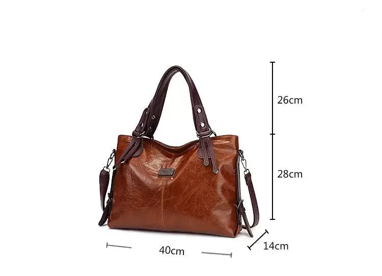 😍👜Clearance Sale🔥--Vintage Soft Leather Shoulder Bag