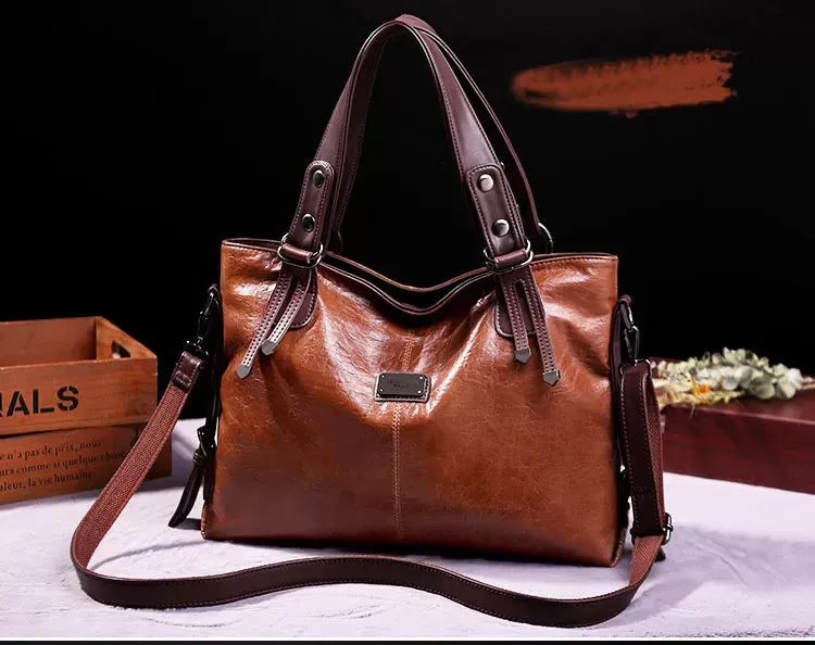 😍👜Clearance Sale🔥--Vintage Soft Leather Shoulder Bag