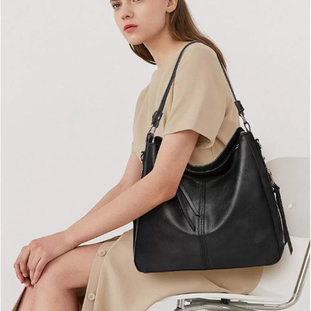Large Leather Crossbody Bag