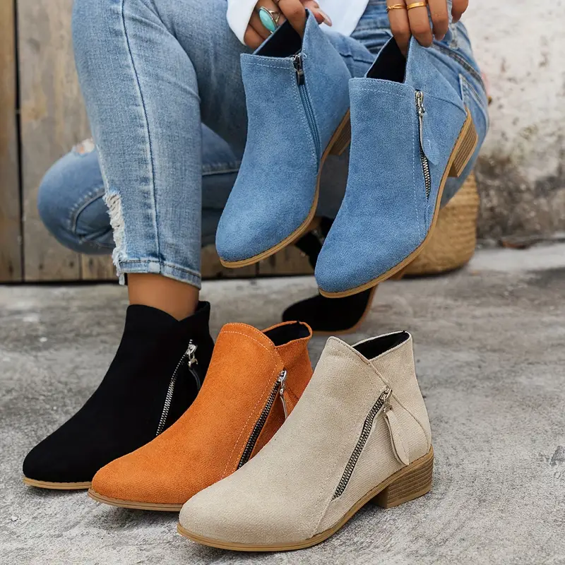 🔥💝Mother's Day Spring Sale 49% OFF--Vintage Style Fabric Ankle Boots👢