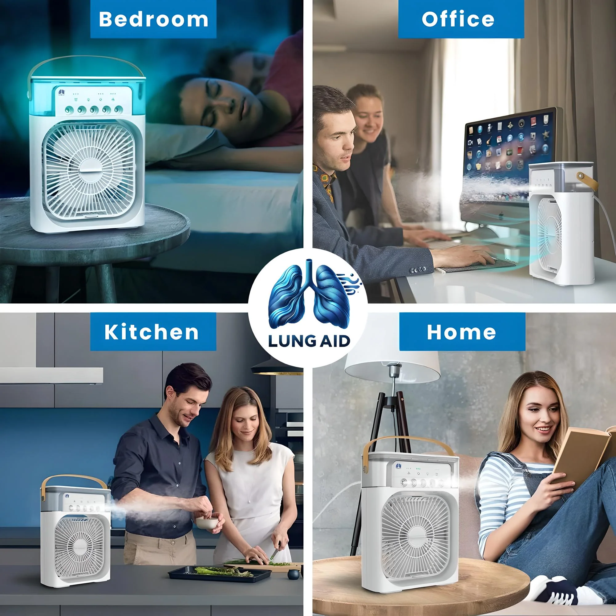 🔥Summer Hot-selling 49% OFF--💝Ultra-Fine Hydrating Air Fan for Respiratory Comfort – Breathe Freely💨