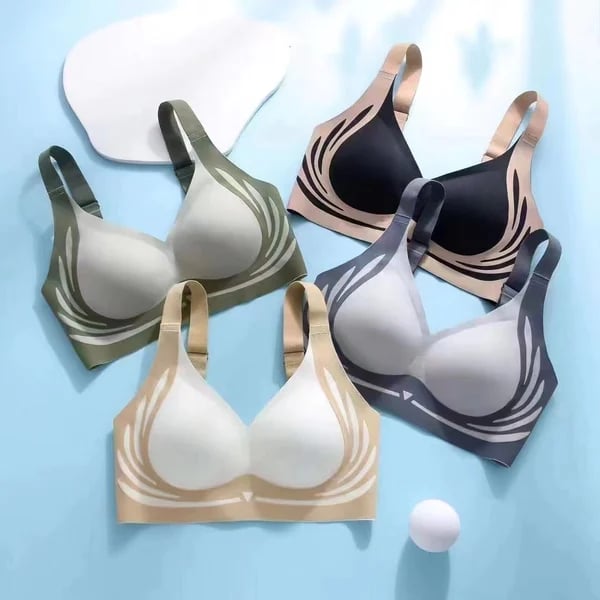 🔥Spring Sale 🎁Super gather bra | Wireless Push-up Bra👍No more sagging breasts
