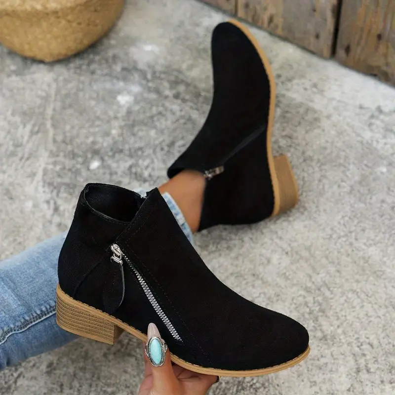 🔥💝Mother's Day Spring Sale 49% OFF--Vintage Style Fabric Ankle Boots👢