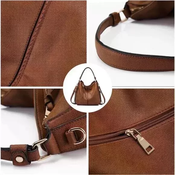 Large Leather Crossbody Bag