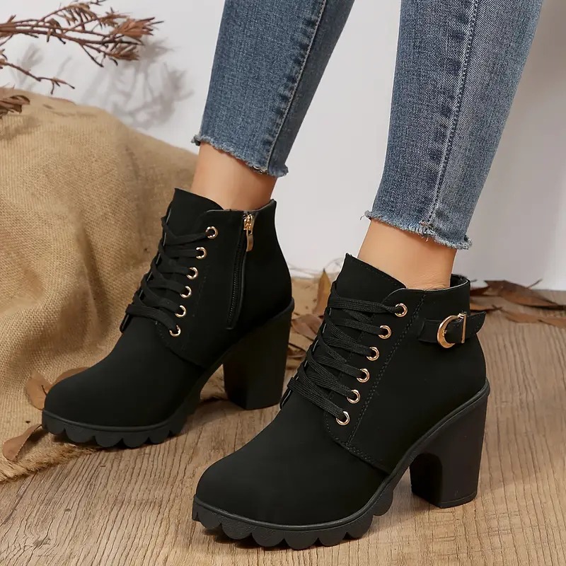 🌲LAST DAY 50% OFF--Women's Retro Chic Ankle Boots