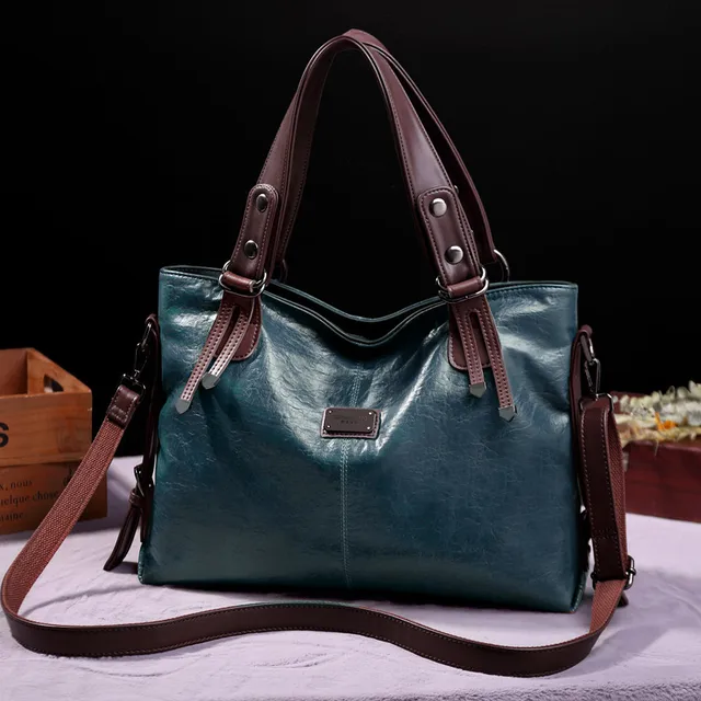 Vintage Big Capacity Crossbody Hand Bag For Ladies