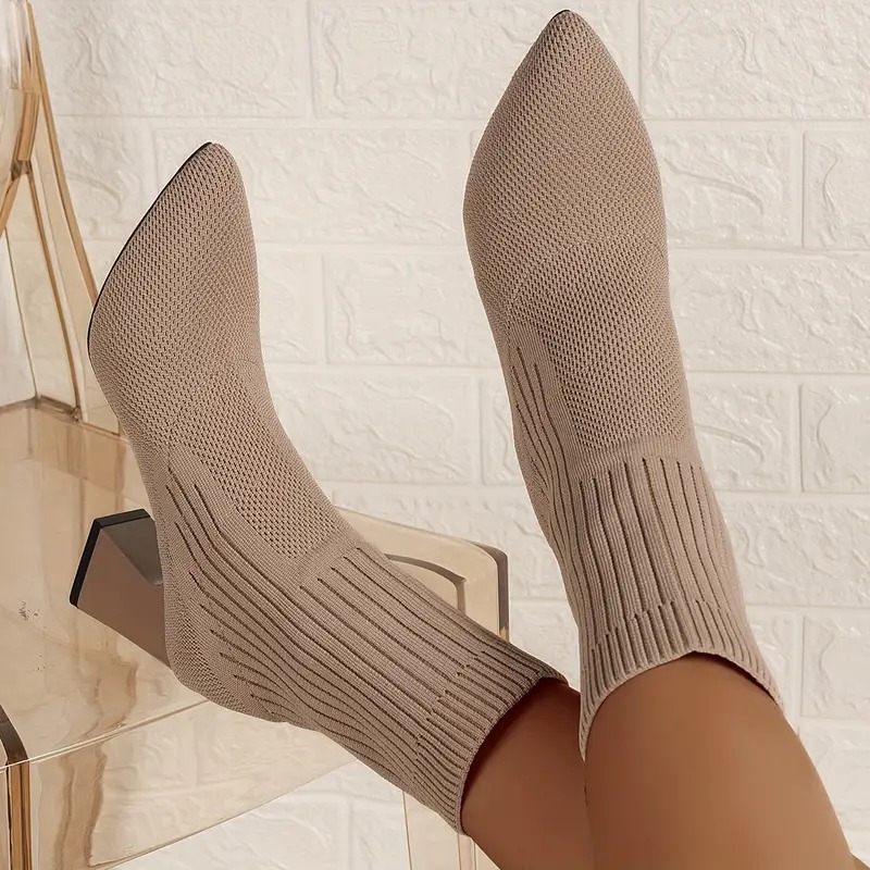 🔥2026 Spring Sale 80% OFF🌲--Women High Heel Chunky Chelsea Boots