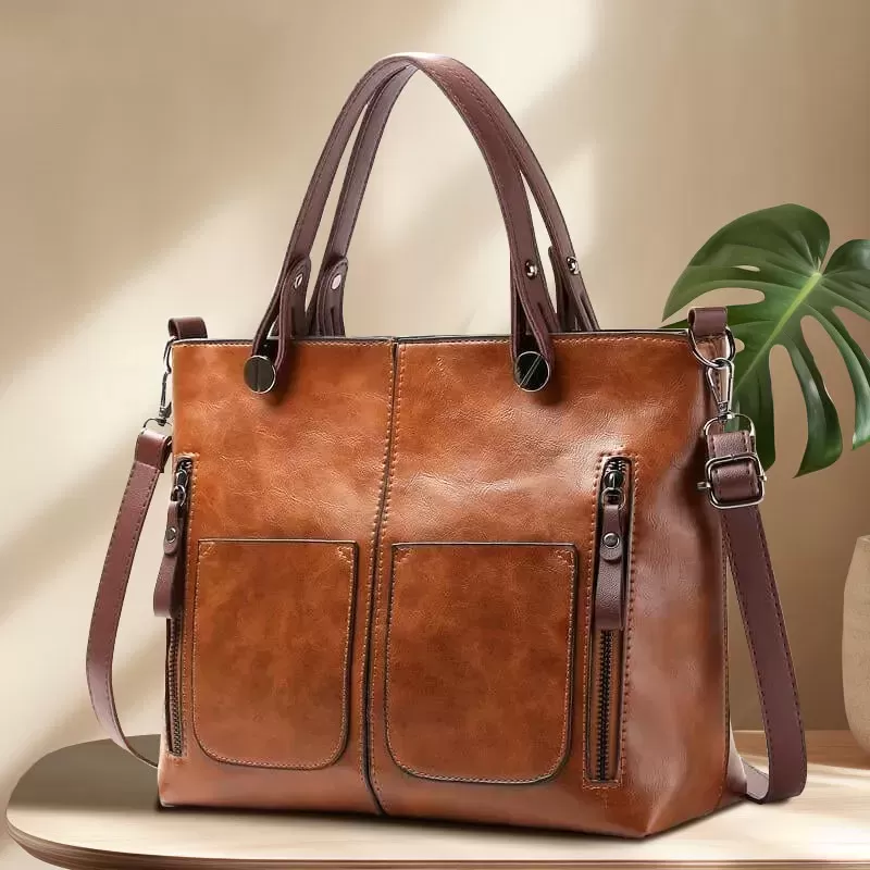 😍👜Mother's Day Clearance Sale🔥--Ladies vintage leather shoulder bag