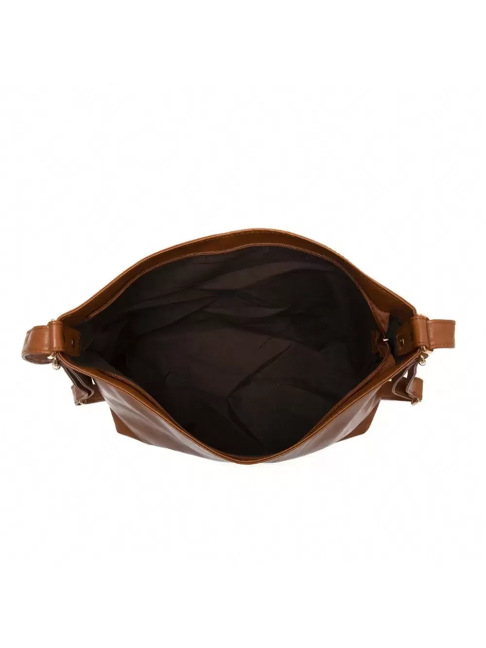 Versatile Tan Leather Bag