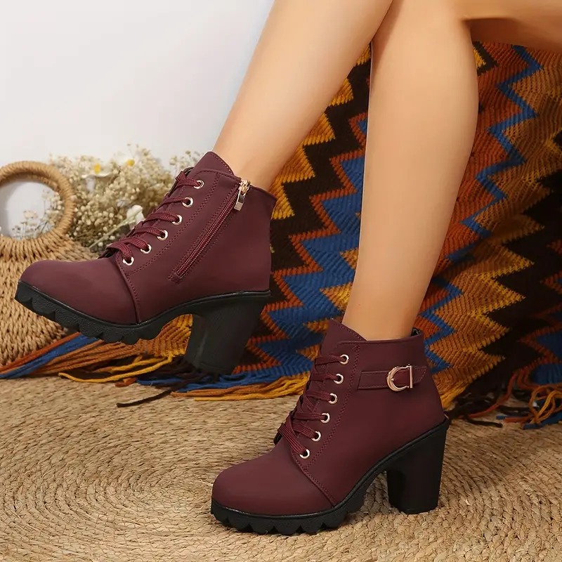 🌲LAST DAY 50% OFF--Women's Retro Chic Ankle Boots
