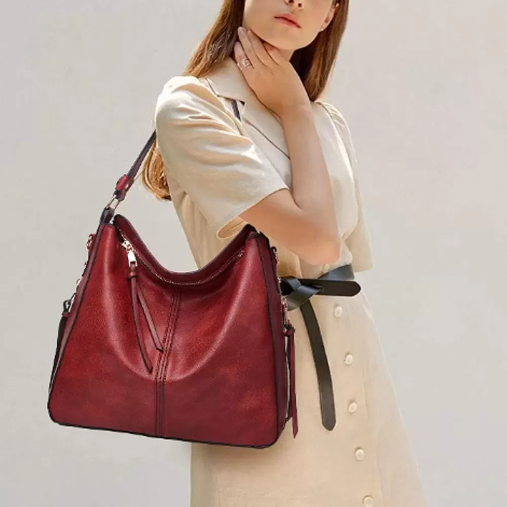 Large Leather Crossbody Bag