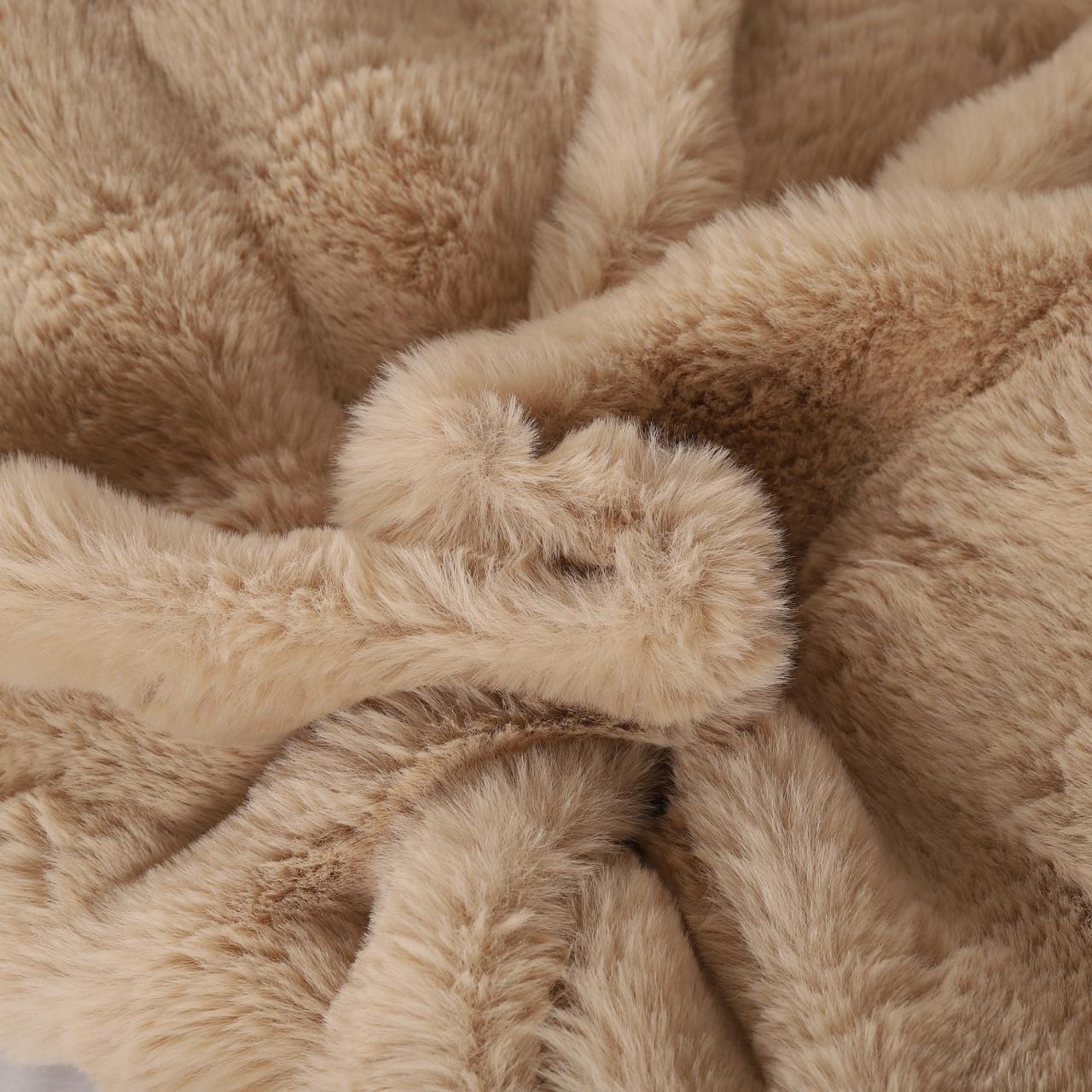 Snoarm N20 Electric Blanket - Luxury Faux Fur, 25-55°C Smart Heat, Machine Washable
