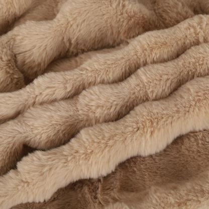 Snoarm N20 Electric Blanket - Luxury Faux Fur, 25-55°C Smart Heat, Machine Washable