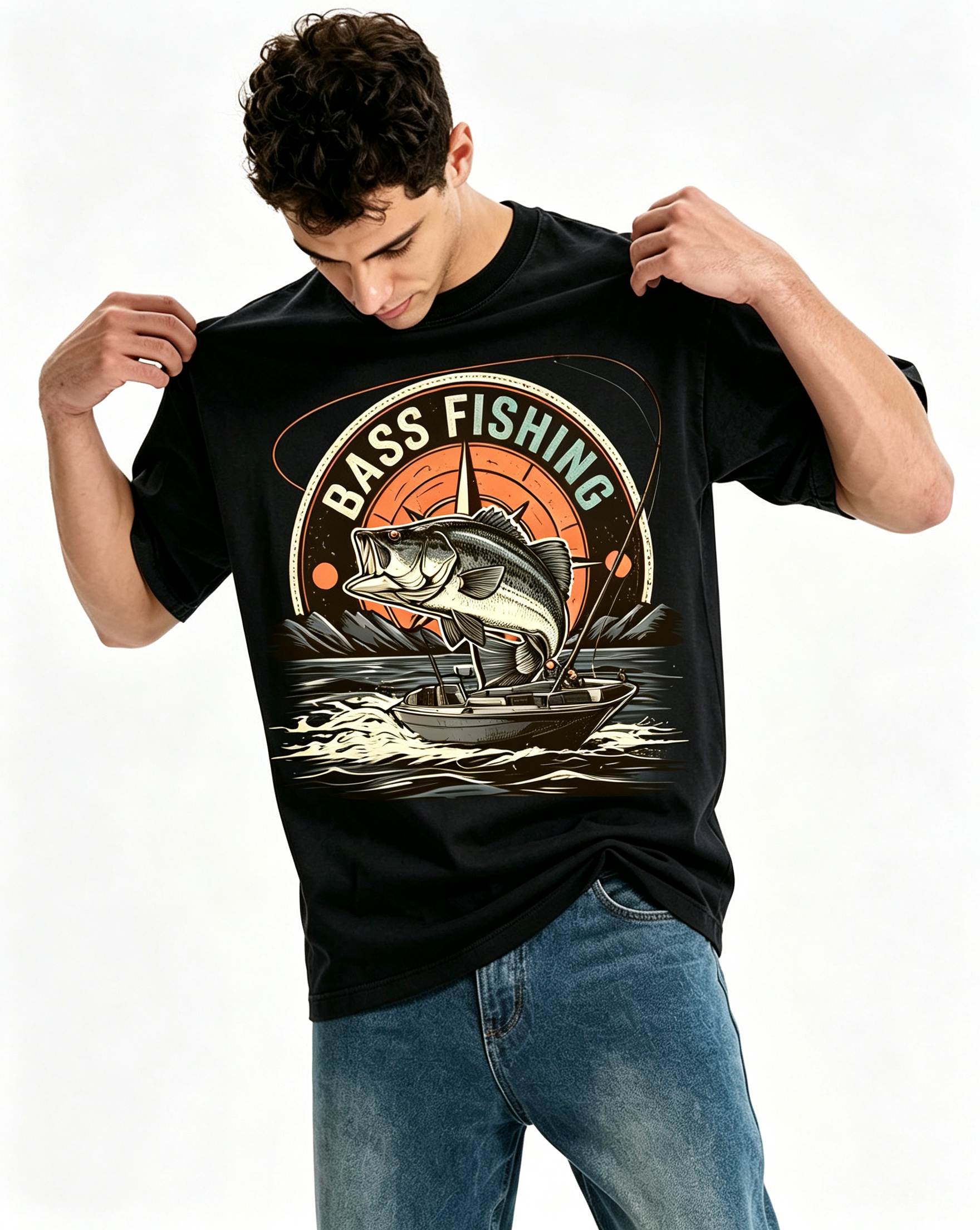 PShirt Bass Fishing 01 T-Shirt