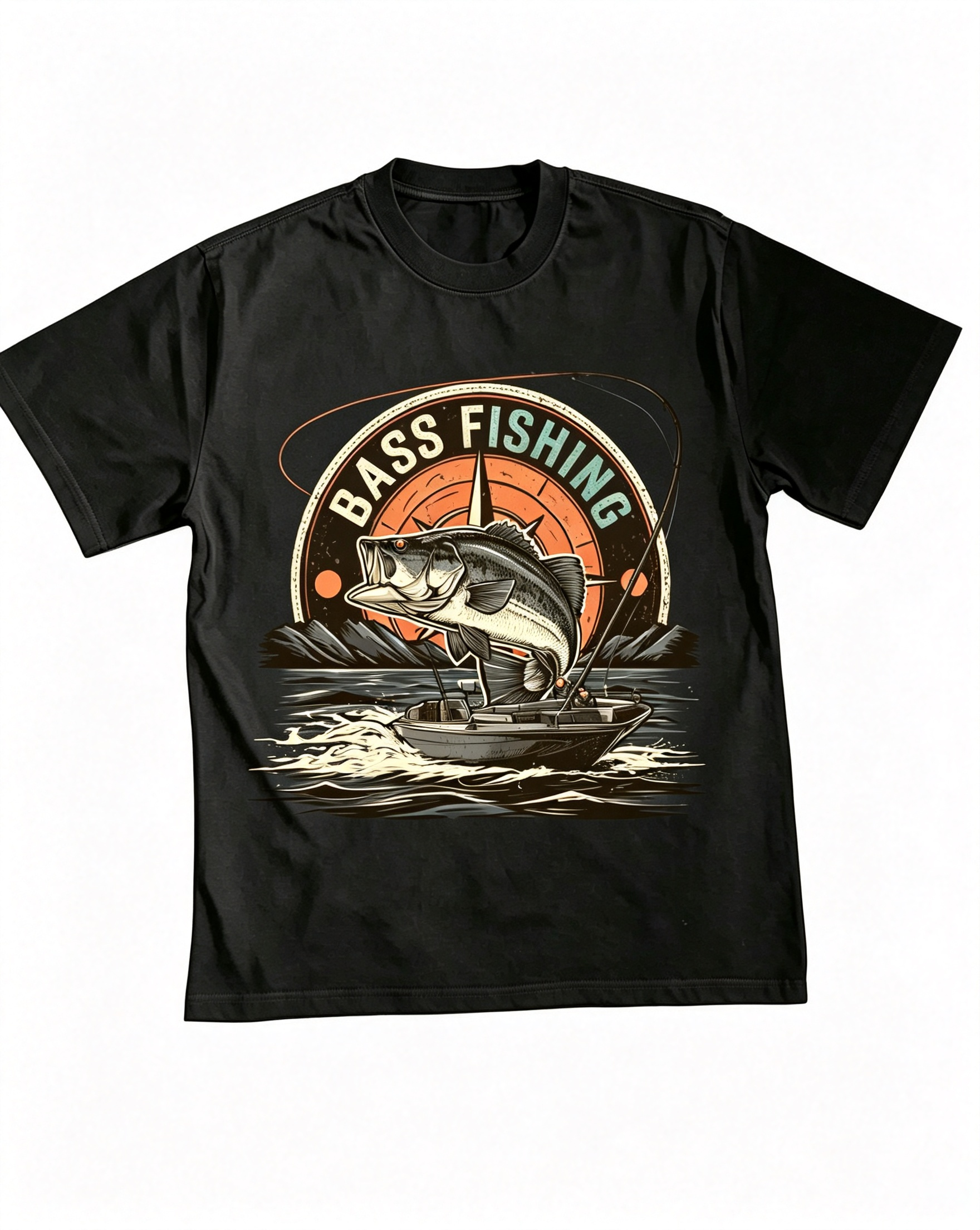 PShirt Bass Fishing 01 T-Shirt
