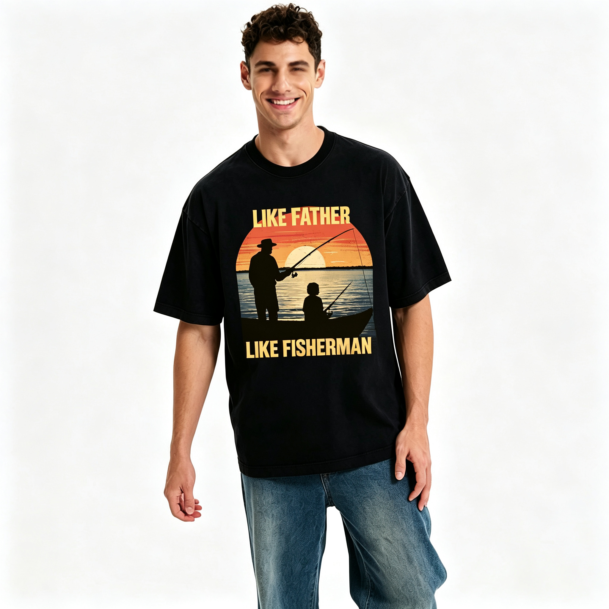 PShirt Like Father Like Fisherman 01 T-Shirt