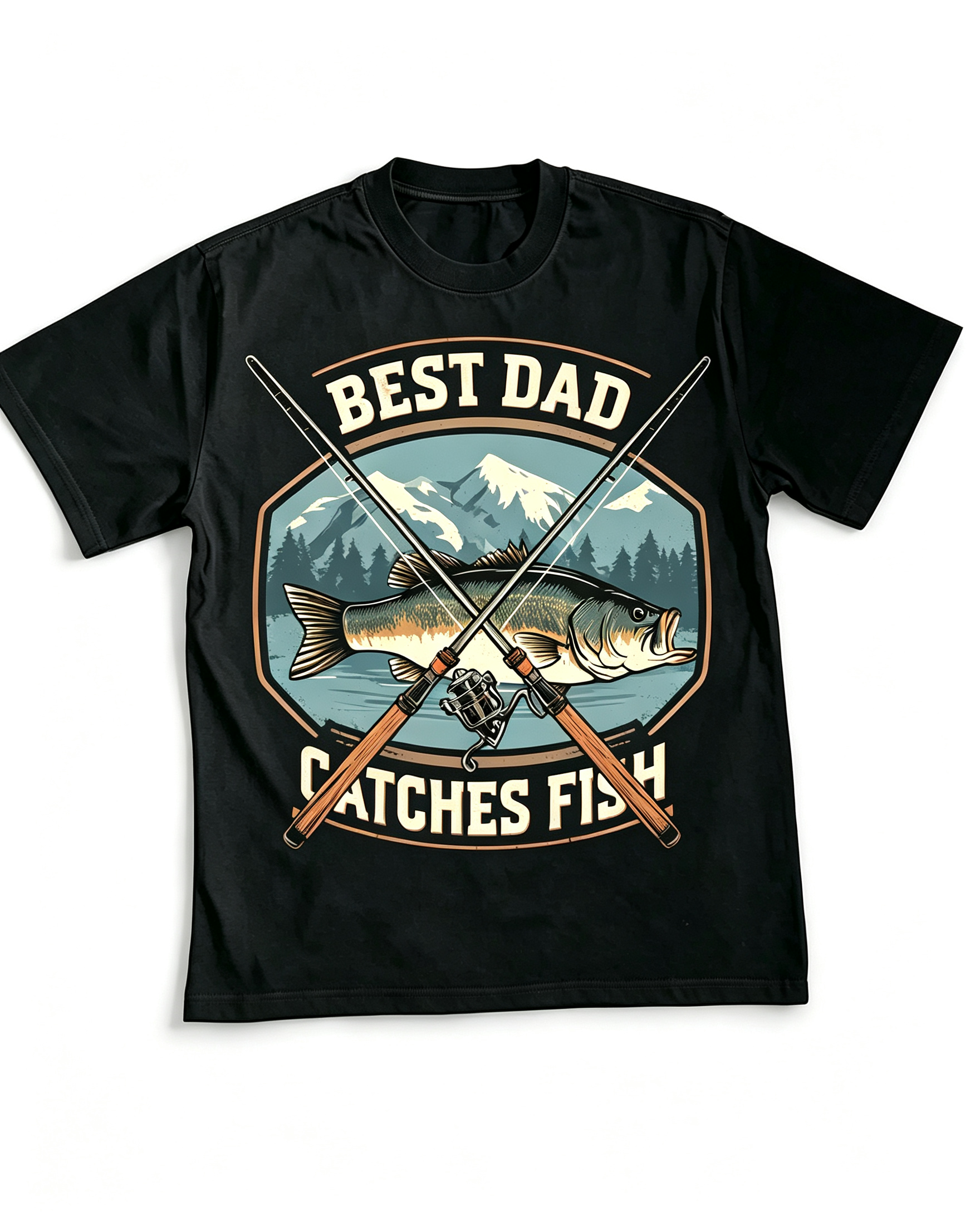 PShirt Best Dad Catches Fish 01 T-Shirt