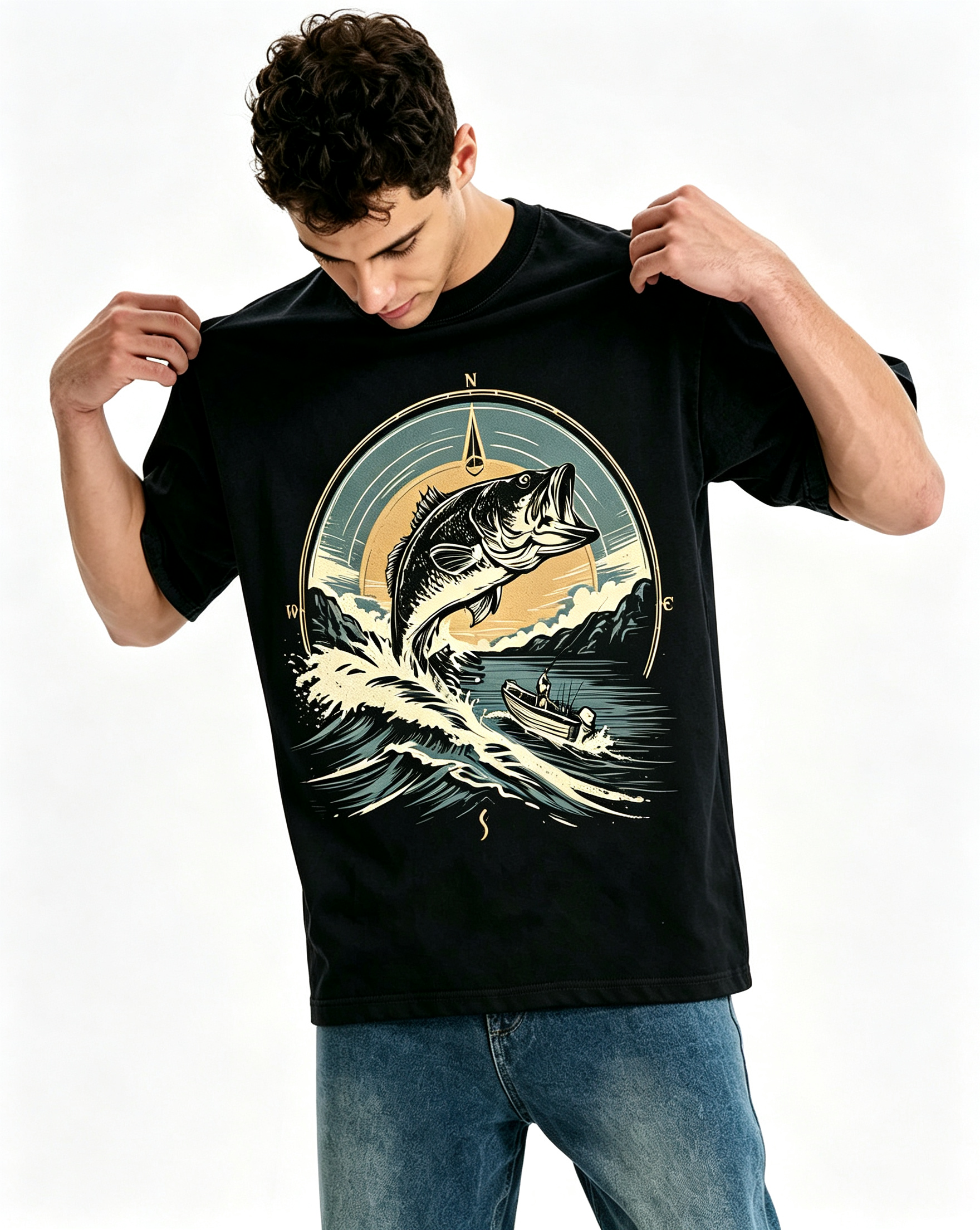 PShirt Bass Fishing 02 T-Shirt