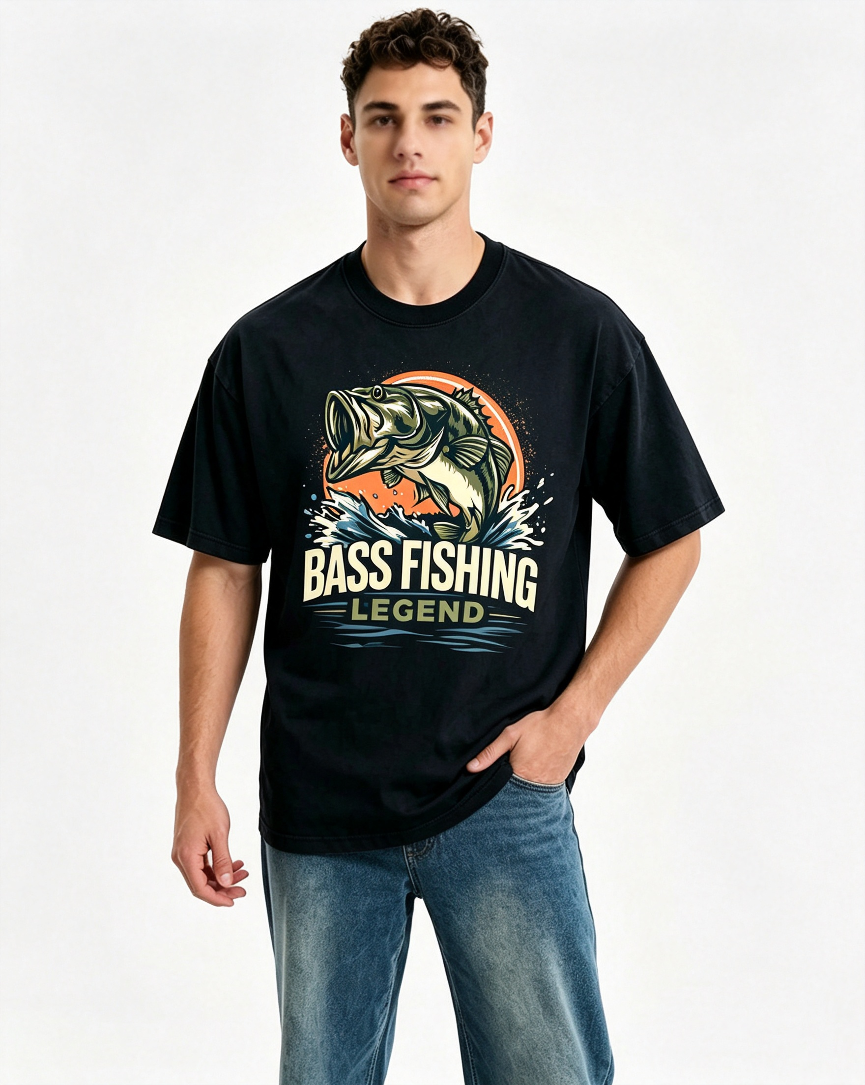 PShirt Bass Fishing Legend 02 T-Shirt