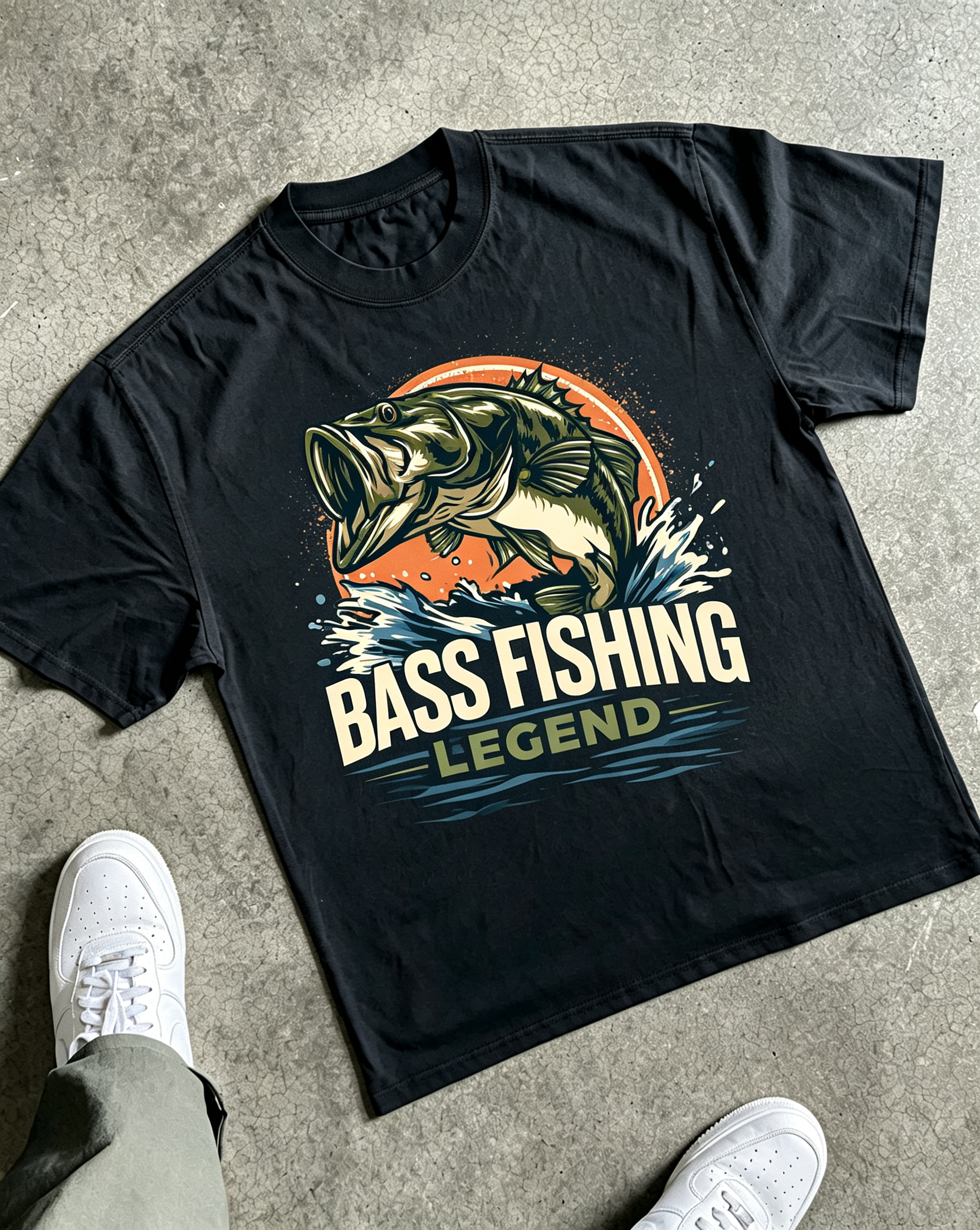 PShirt Bass Fishing Legend 02 T-Shirt