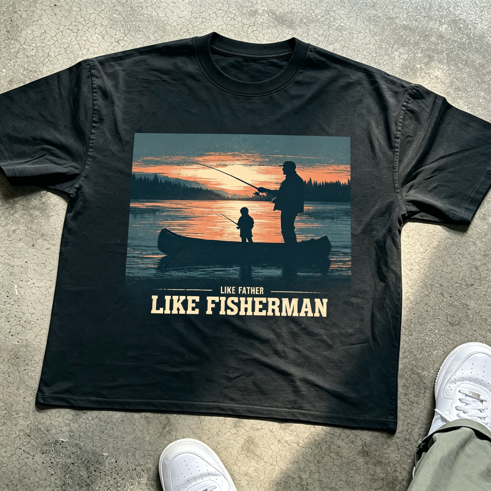 PShirt Like Father Like Fisherman 02 T-Shirt