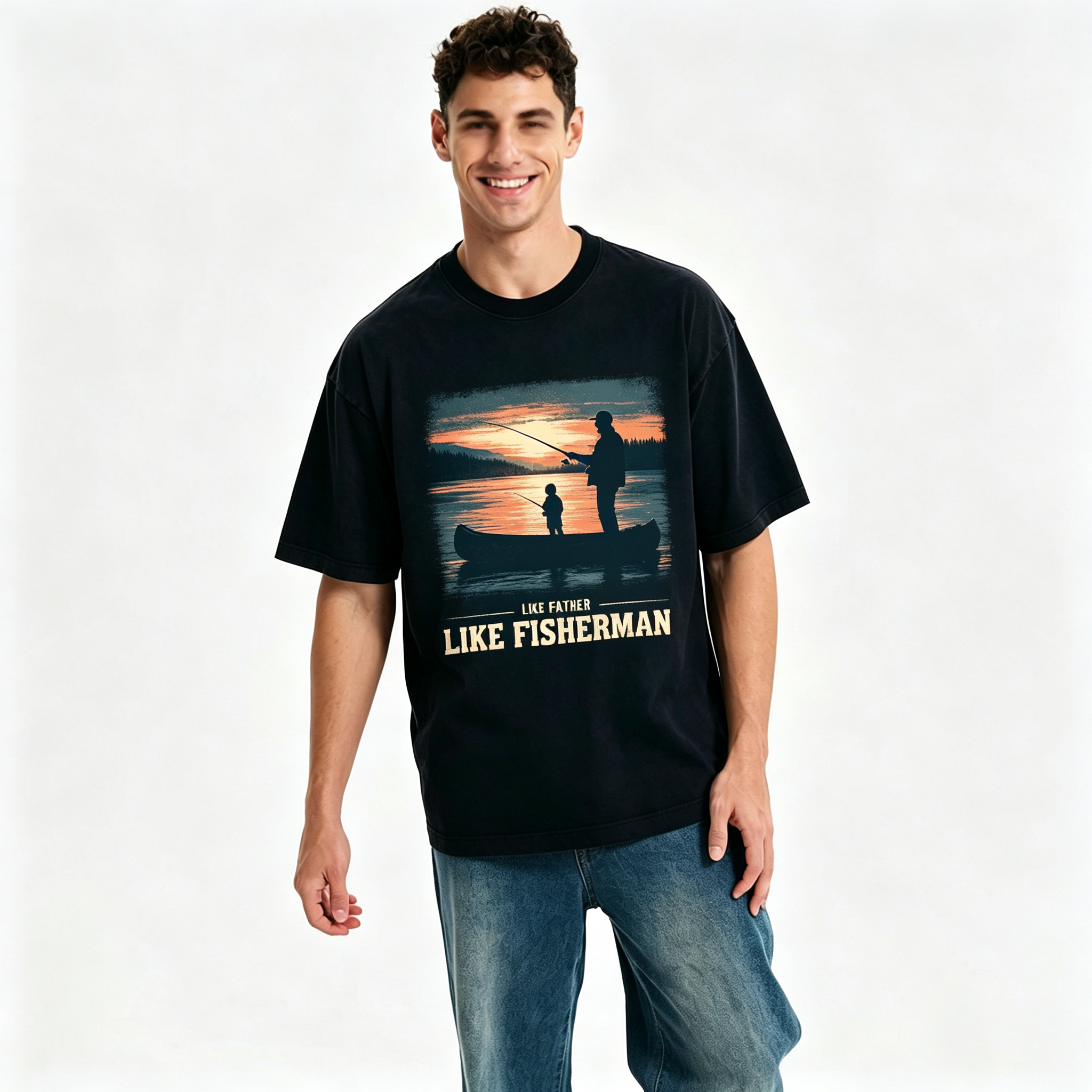 PShirt Like Father Like Fisherman 02 T-Shirt