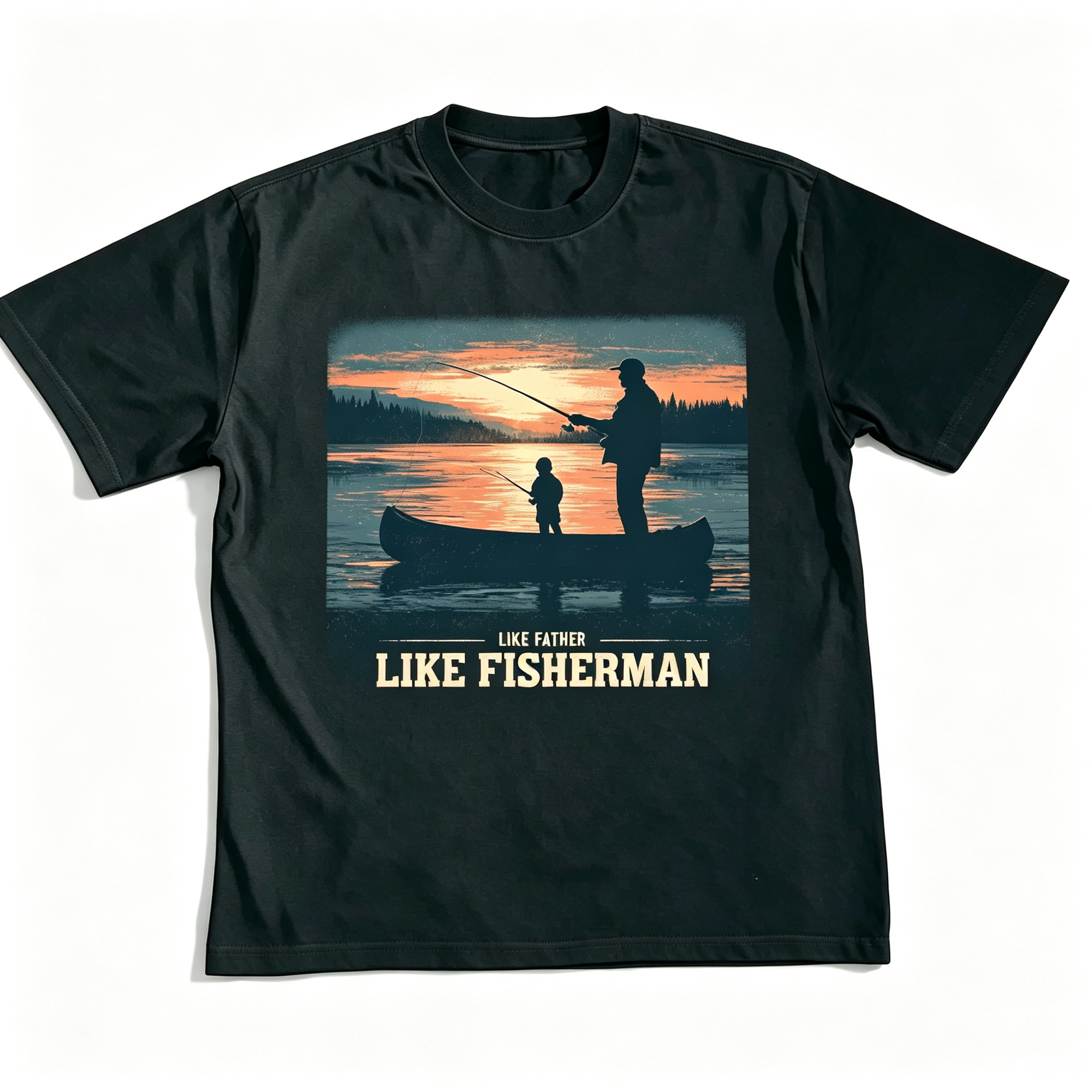 PShirt Like Father Like Fisherman 02 T-Shirt