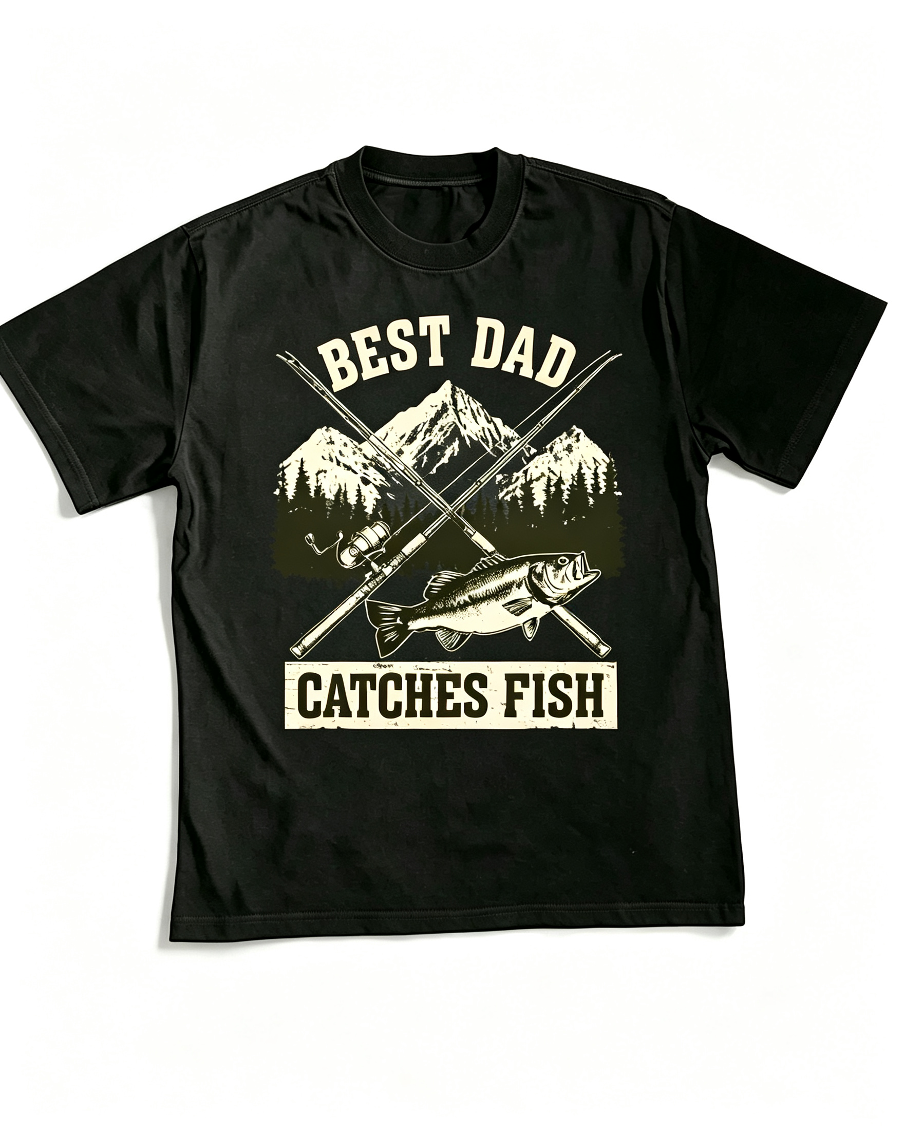 PShirt Best Dad Catches Fish 02 T-Shirt