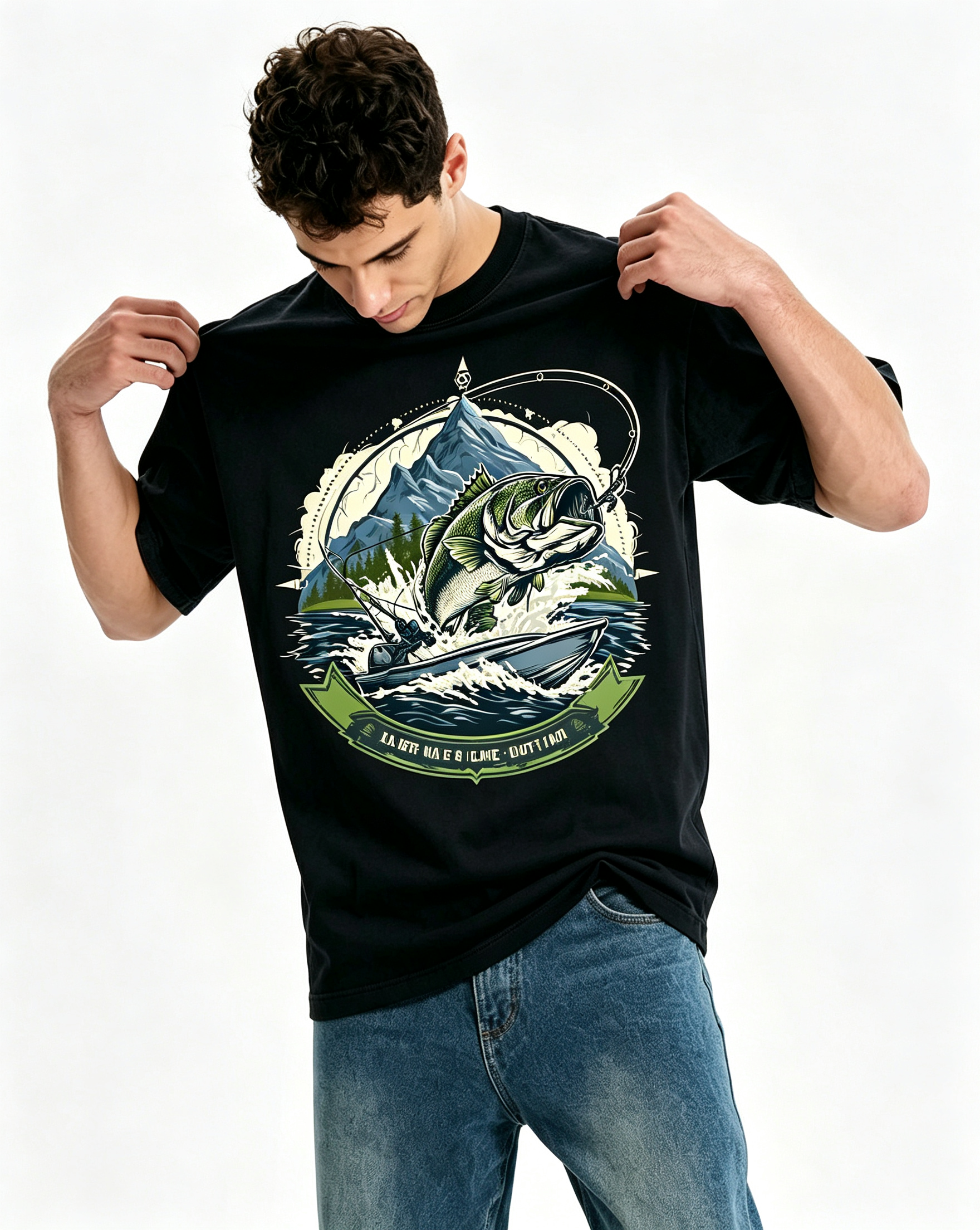 PShirt Bass Fishing 03 T-Shirt