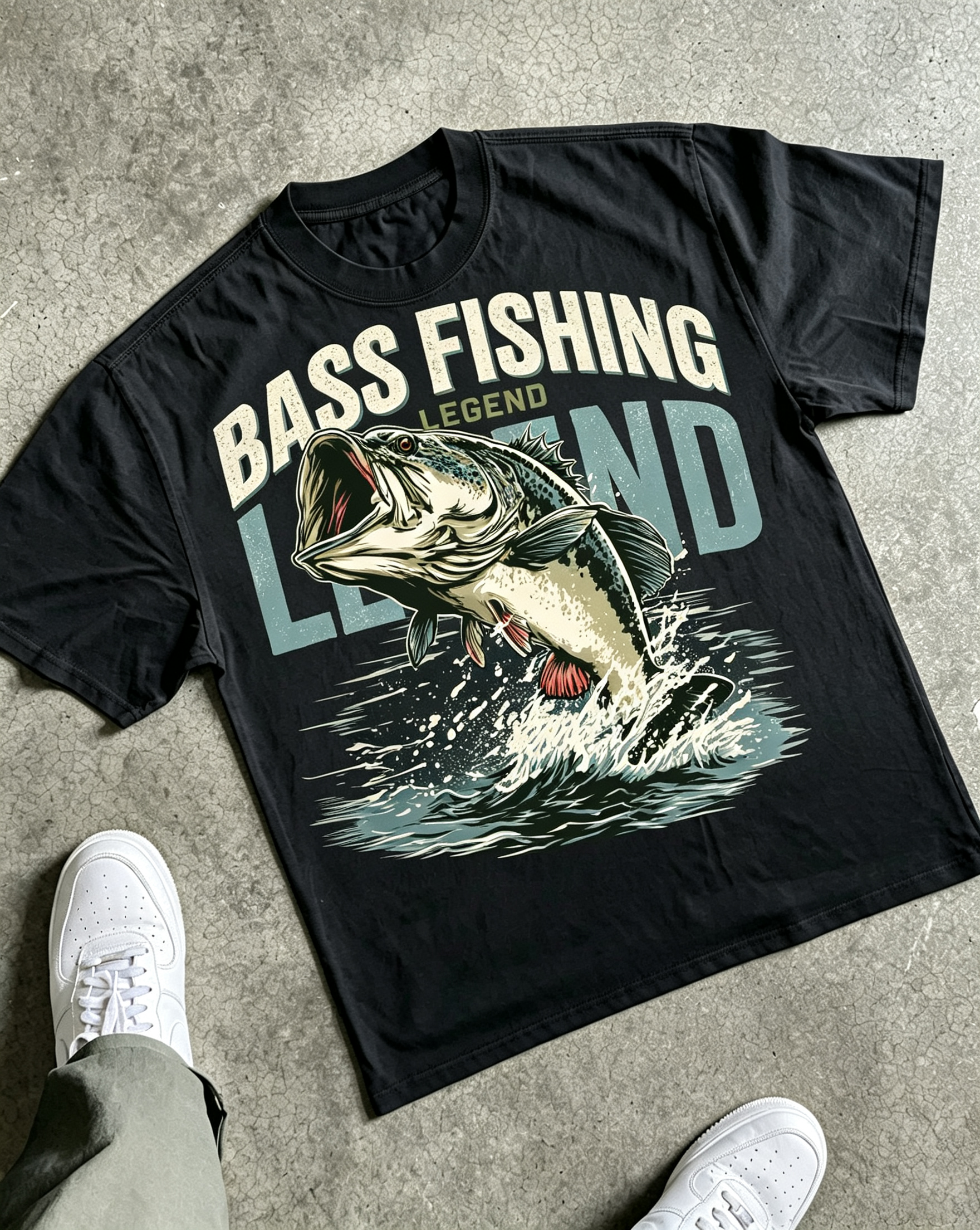 PShirt Bass Fishing Legend 03 T-Shirt