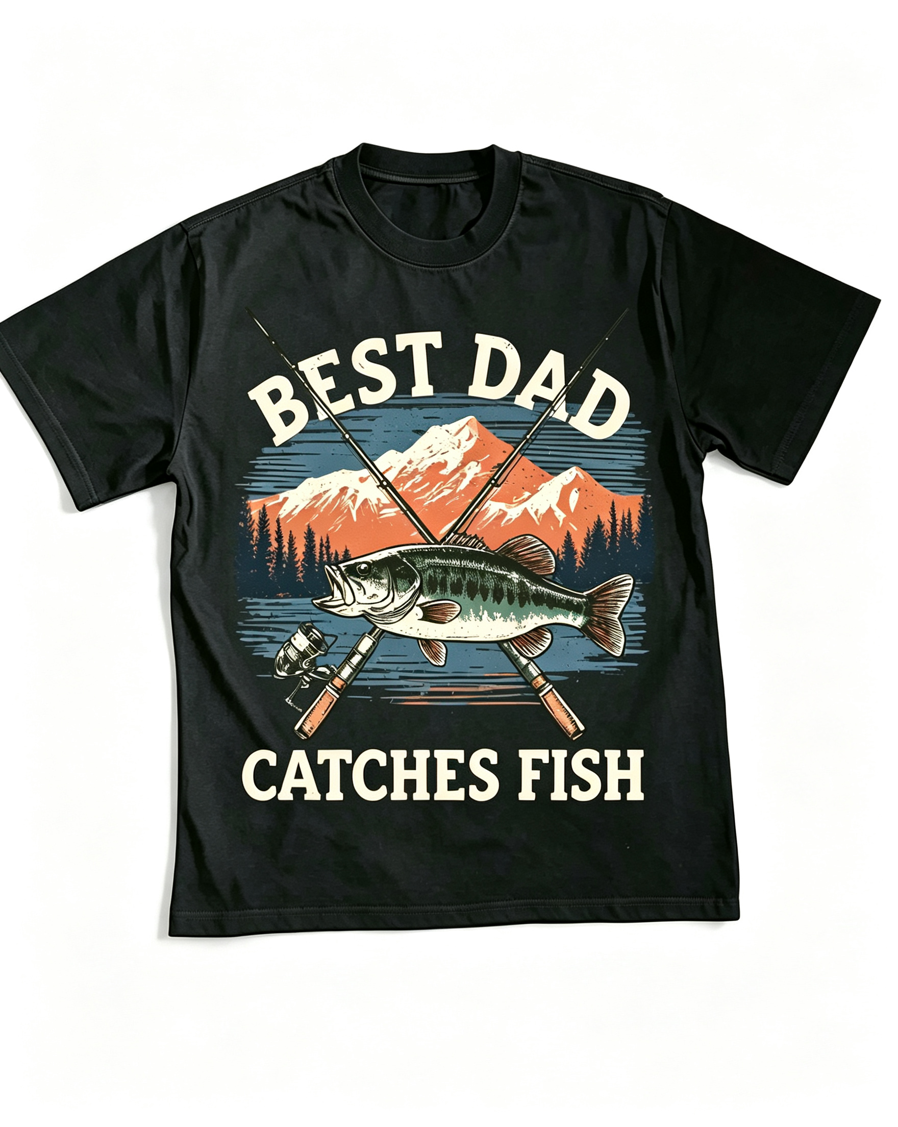 PShirt Best Dad Catches Fish 03 T-Shirt