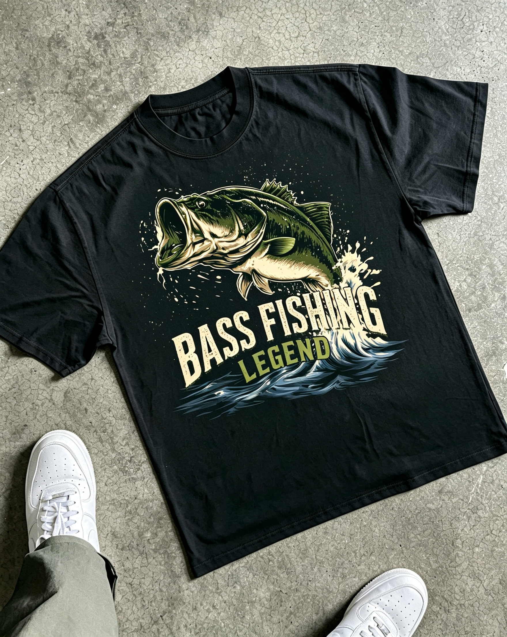 PShirt Bass Fishing Legend 04 T-Shirt