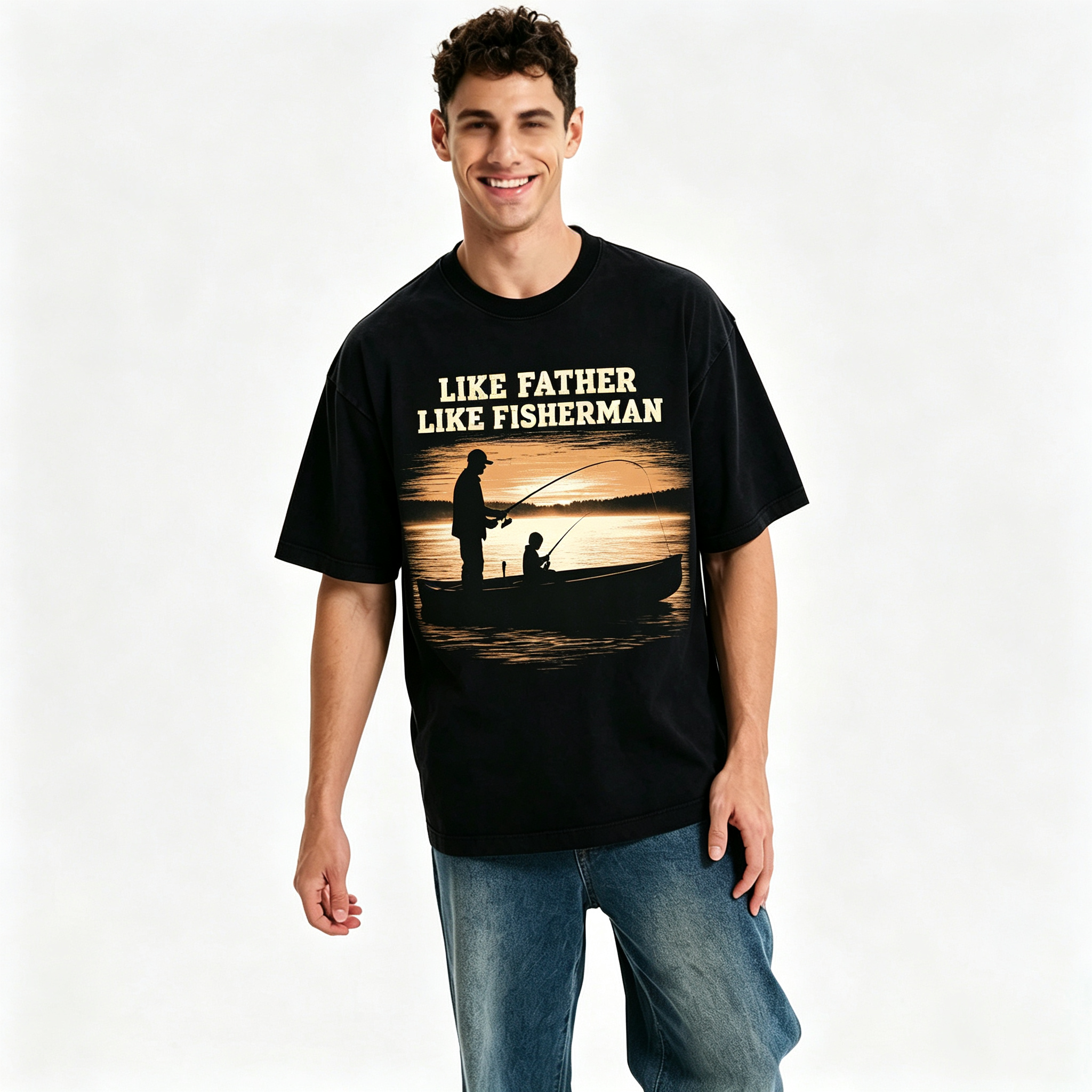 PShirt Like Father Like Fisherman 04 T-Shirt