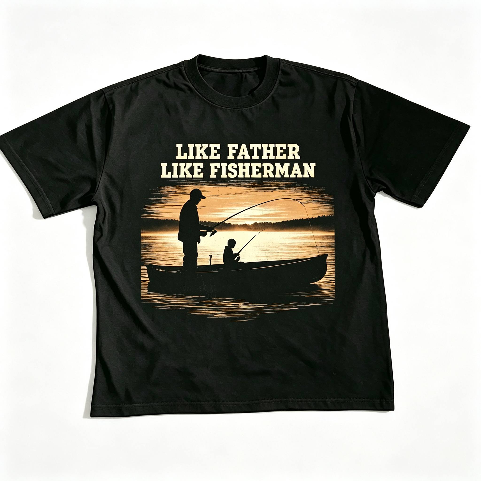 PShirt Like Father Like Fisherman 04 T-Shirt